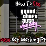 How To Fix GTA Vice City Mouse Not Working Problem