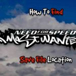 How To Find Need For Speed Most Wanted Save File Location